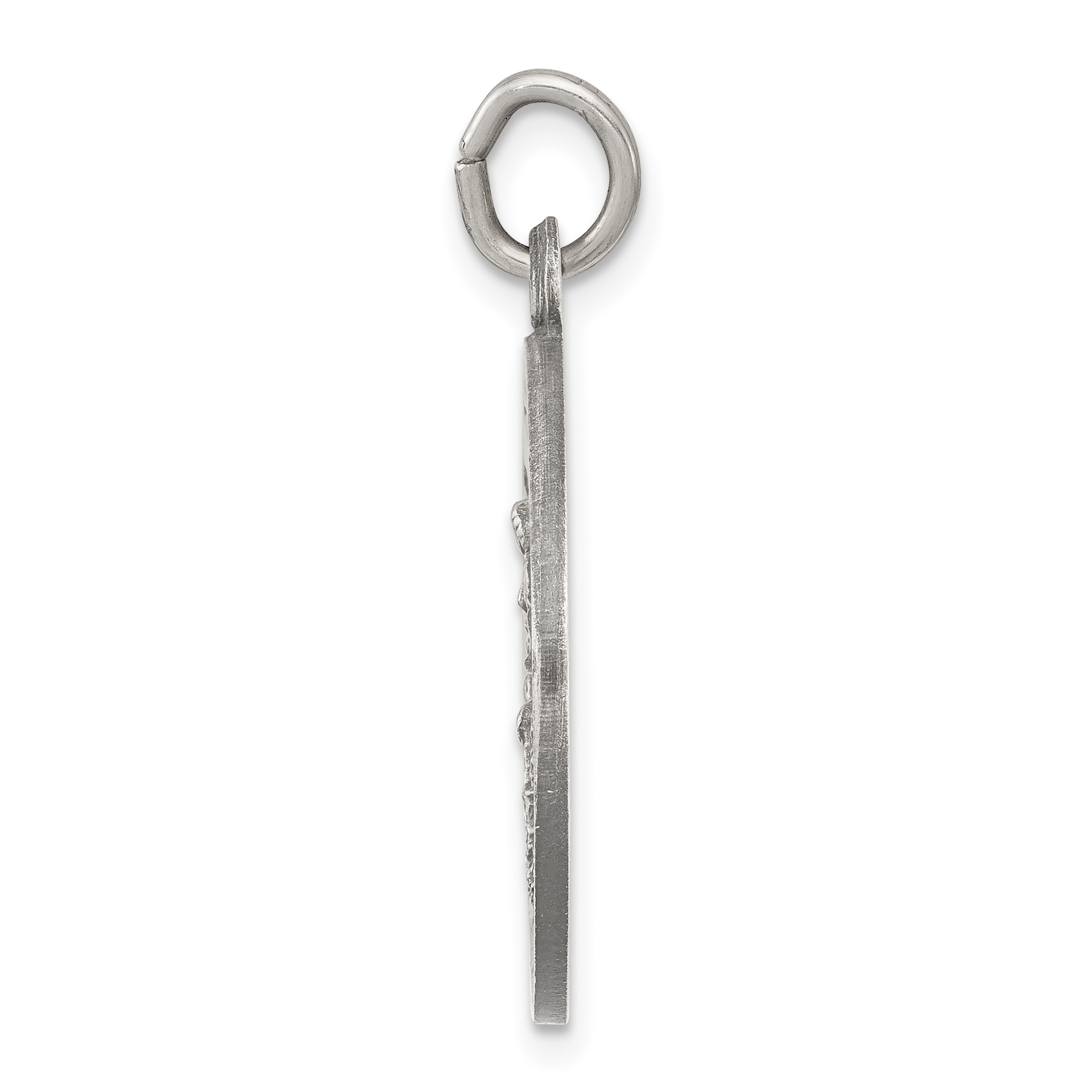 Silber Antik Schutzengel Medaille QC3627 - Bild 2 von 4