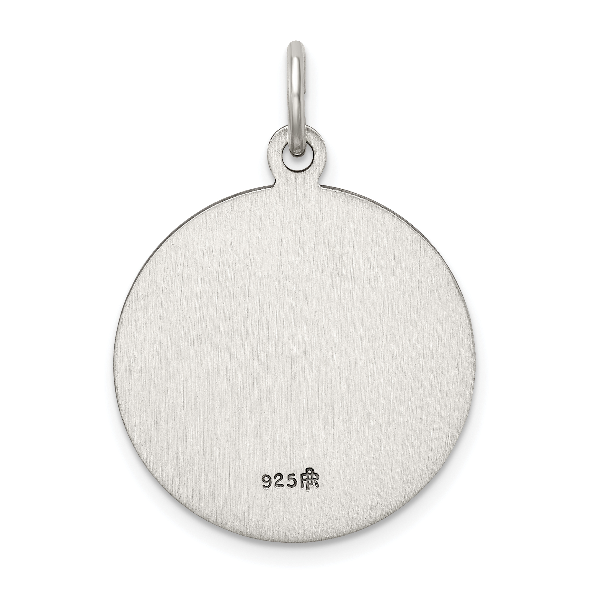 Silber Antik Schutzengel Medaille QC3627 - Bild 4 von 4