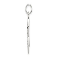 Sterling Silver Antiqued Star of David Charm view 2