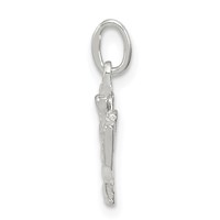 Sterling Silver Menorah Charm view 2