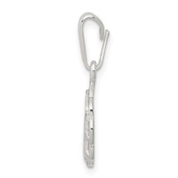 Sterling Silver I Love You Charm view 2