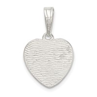 Sterling Silver Heart Pendant view 4