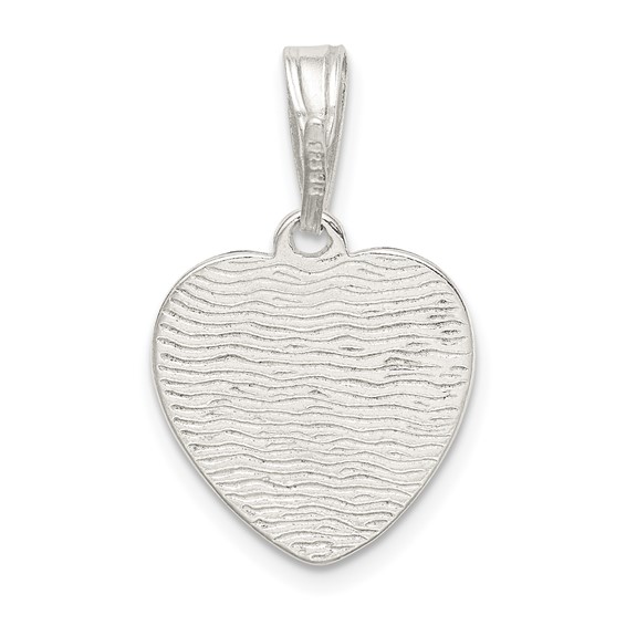 Sterling Silver Heart Pendant