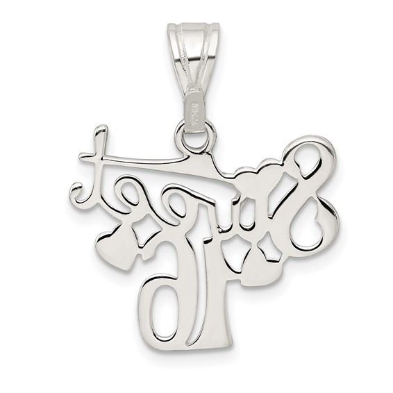 Sterling Silver Sweet 16 Pendant