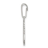 Sterling Silver Live, Love, Laugh Pendant view 2
