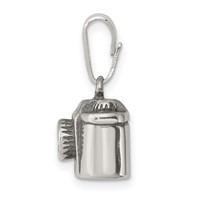 Sterling Silver Antiqued Camera Charm view 2