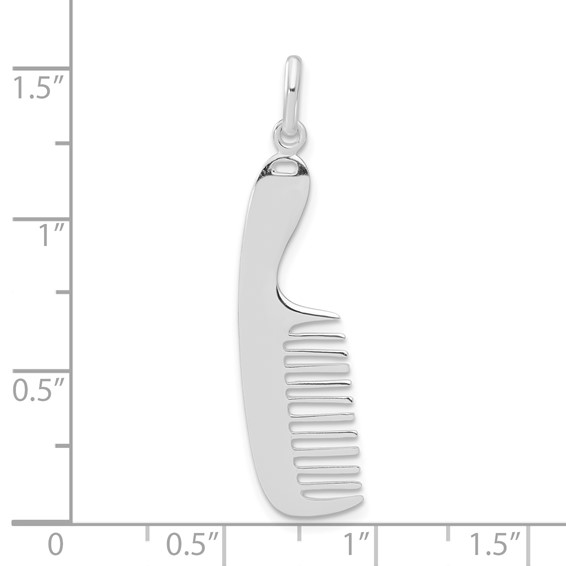 Sterling Silver Comb Charm