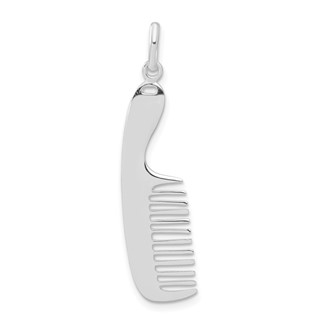 Sterling Silver Comb Charm