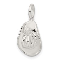 Sterling Silver Cowboy Hat Charm view 5