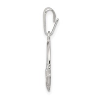 Sterling Silver Claddagh Charm view 2