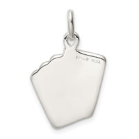 Sterling Silver Playing Card's Charm view 4