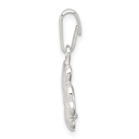Sterling Silver 4-leaf Clover Charm view 2
