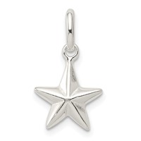 Sterling Silver Star Charm view 1