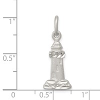 Sterling Silver Lighthouse Charm view 3