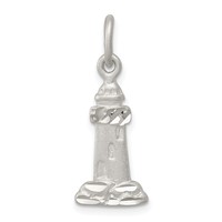 Sterling Silver Lighthouse Charm view 1