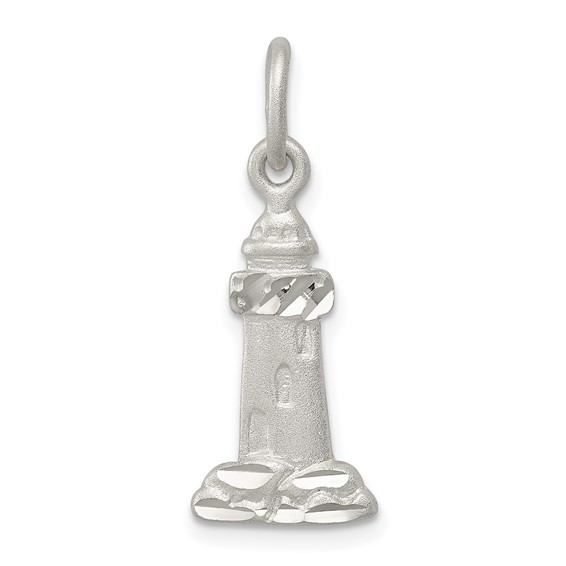 Sterling Silver Lighthouse Charm
