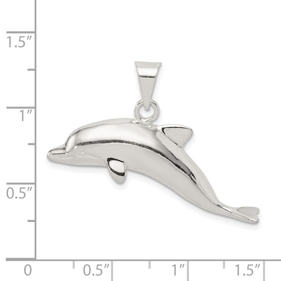 Sterling Silver Dolphin Pendant