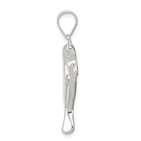 Sterling Silver Manatee Charm view 2