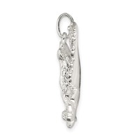 Sterling Silver Eagle Charm view 2