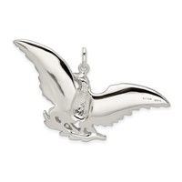 Sterling Silver Eagle Charm view 4