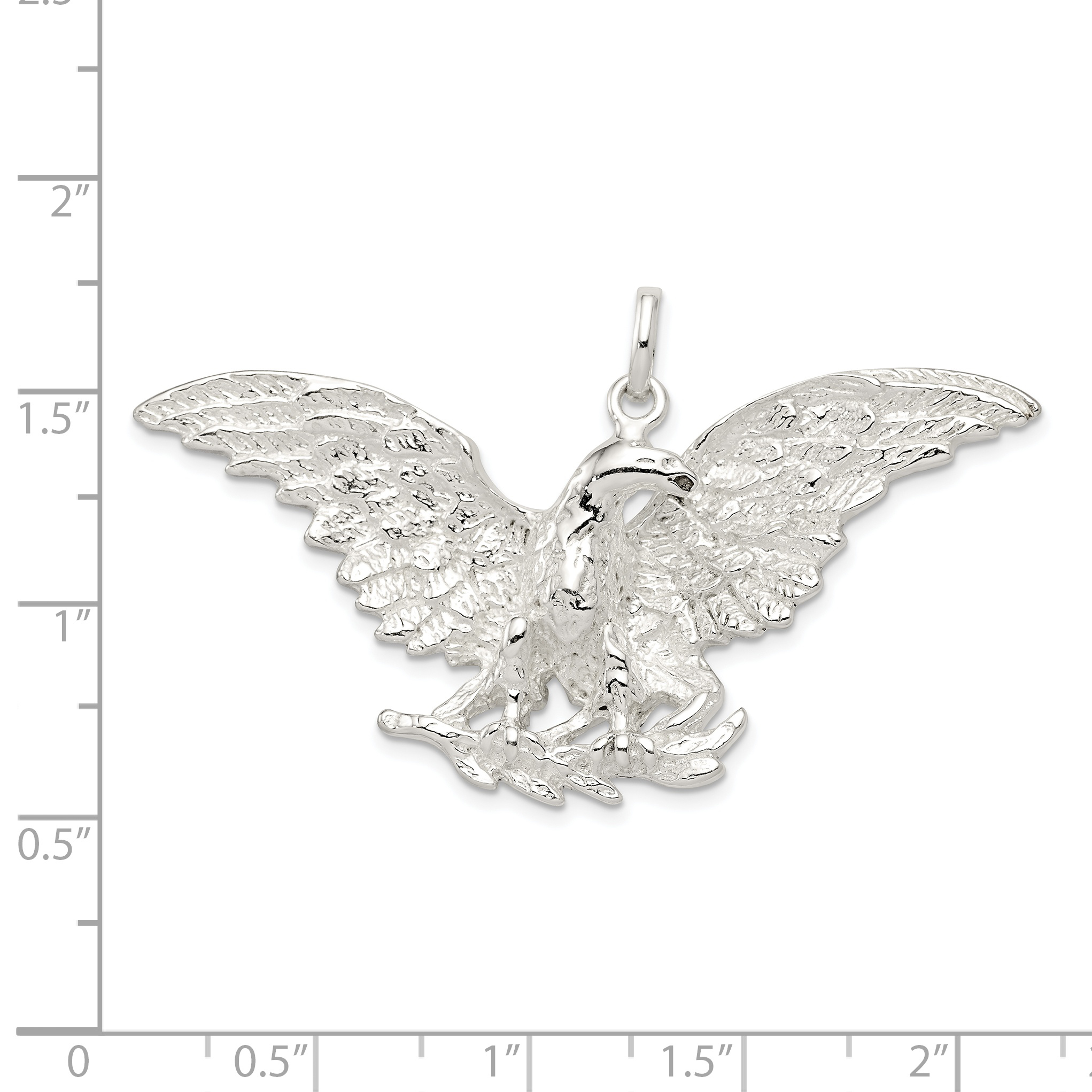 Silber Adler Charm QC4064 - Bild 3 von 4