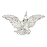 Sterling Silver Eagle Charm view 1