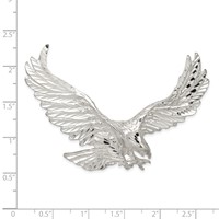 Sterling Silver Eagle Pendant view 3