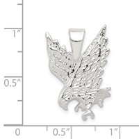 Sterling Silver Eagle Pendant view 3