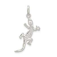 Sterling Silver Lizard Charm view 4