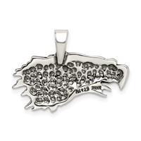 Sterling Silver Eagle Pendant view 4