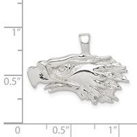 Sterling Silver Eagle Pendant view 3