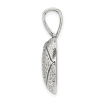 Sterling Silver Antiqued Football Pendant view 2