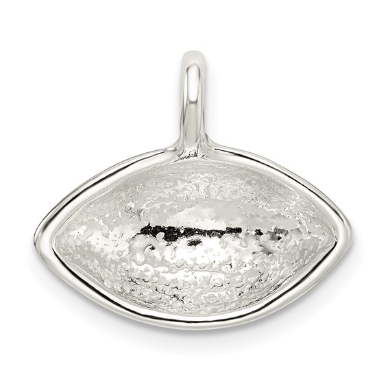 Sterling Silver Football Pendant