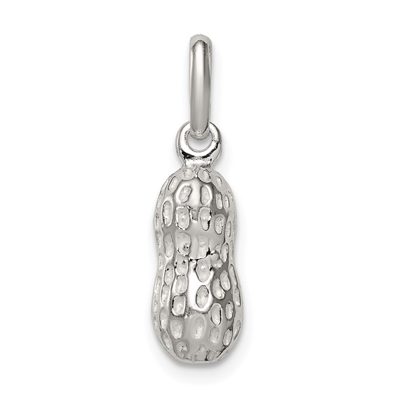Sterling Silver Peanut Charm
