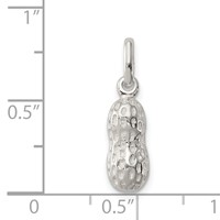 Sterling Silver Peanut Charm view 3