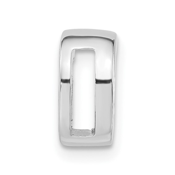 Sterling Silver Polished G Initial Slide