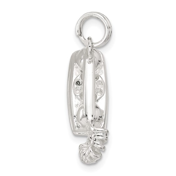 Sterling Silver Telephone Charm