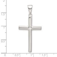Sterling Silver Cross Pendant view 3