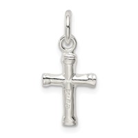 Sterling Silver Cross Charm view 3