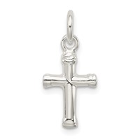 Sterling Silver Cross Charm view 1