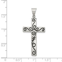 Sterling Silver Latin Cross Pendant view 3
