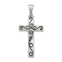 Sterling Silver Latin Cross Pendant view 1