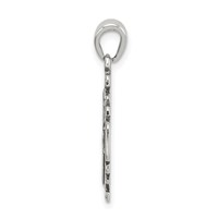 Sterling Silver Antiqued Jerusalem Crusader Pendant view 2