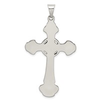 Sterling Silver Antiqued Cross Pendant view 4