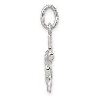 Sterling Silver Small Crucifix Charm view 2