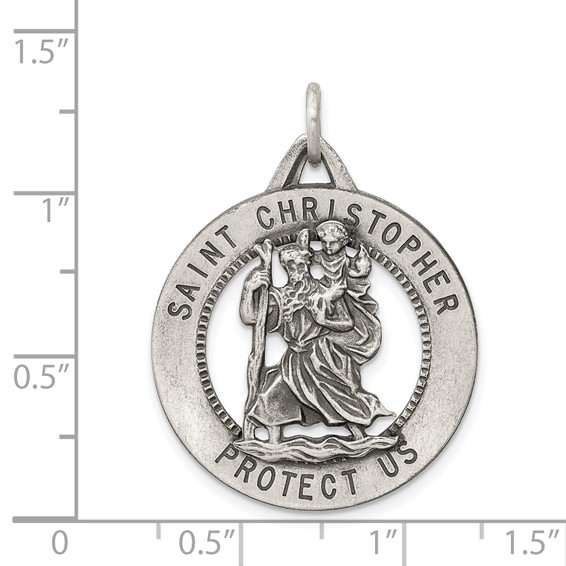 Sterling Silver St. Christopher Pendants