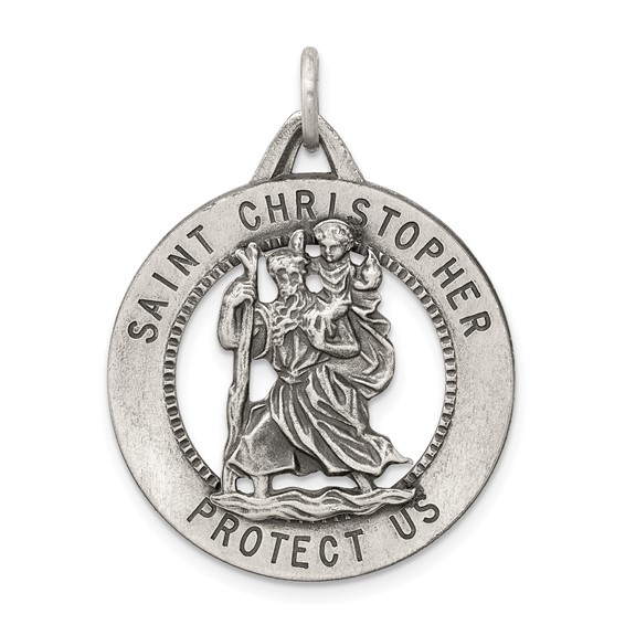 Sterling Silver St. Christopher Pendants