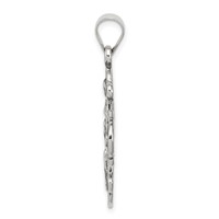Sterling Silver Antiqued 4-way Medal view 2