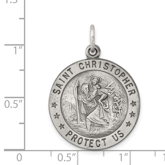 Sterling Silver St. Christopher Pendants