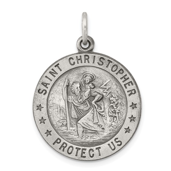 Sterling Silver St. Christopher Pendants